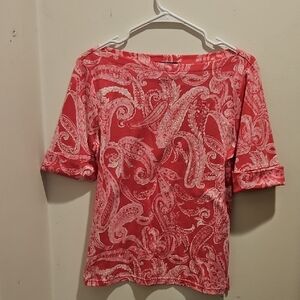 Ralph Lauren Paisley Blouse